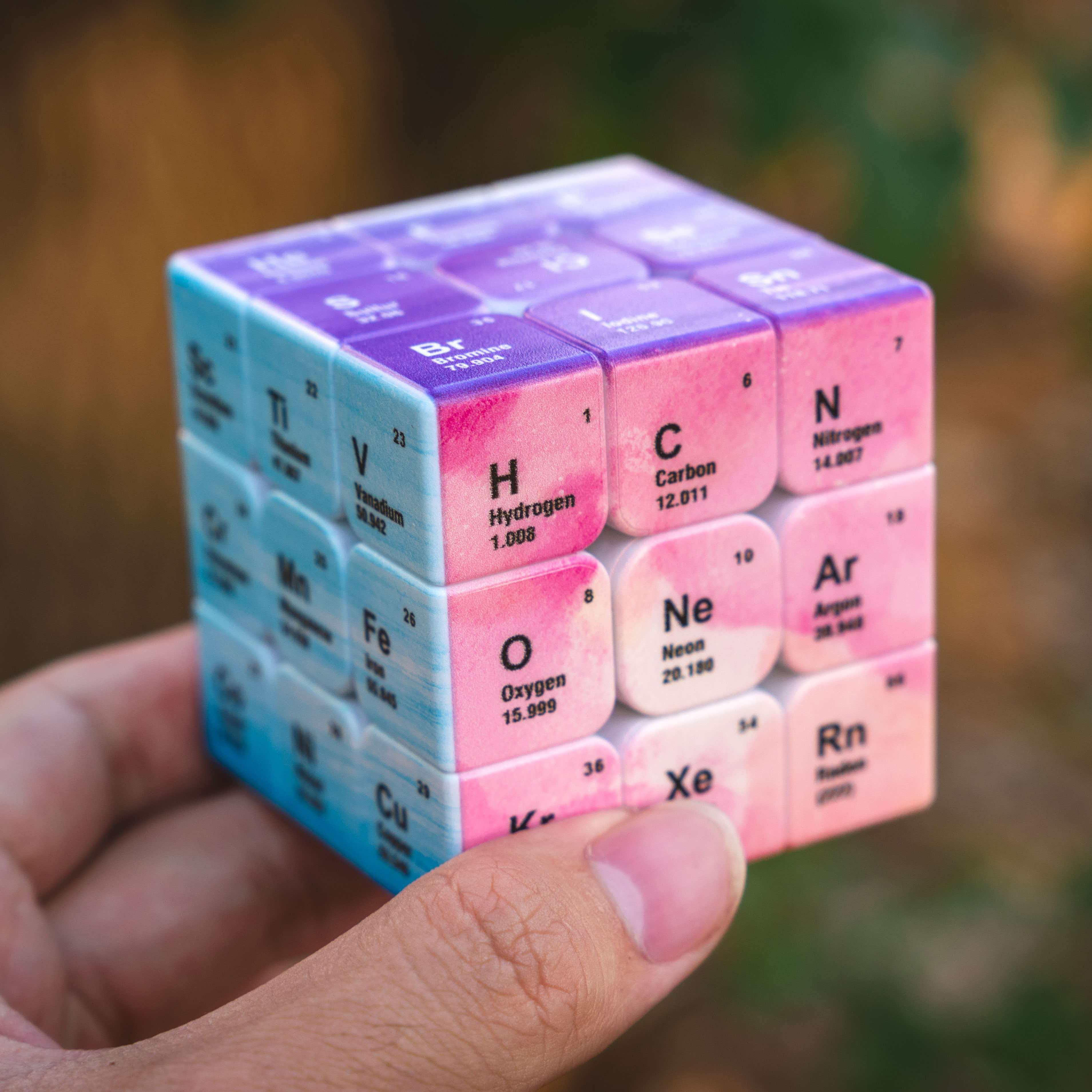 Kids Education Table - Periodic Table 3x3 Speed Cube Puzzle