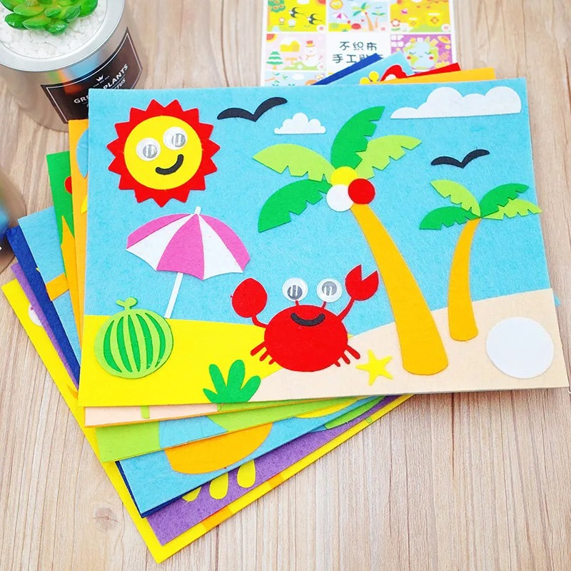 Kids Education Classes - 20pcs Creative Children Sticker Painting Art