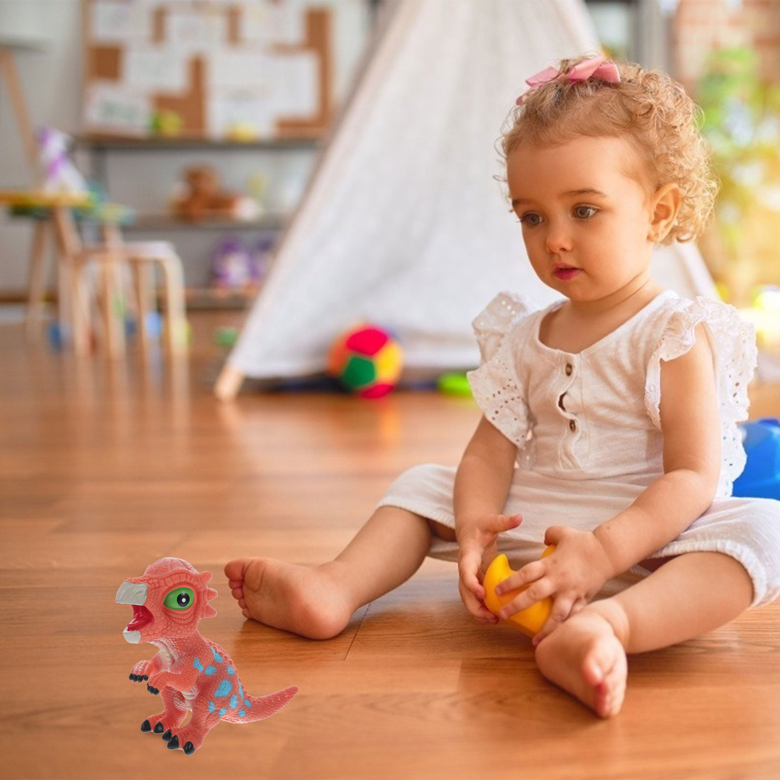 Kids Education Room - Sound Dinosaur Simulation Cartoon Style Educational