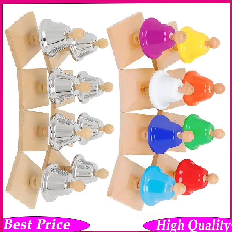 Kids Education Classes - 8 Tone Colorful Class Bell Woodstock