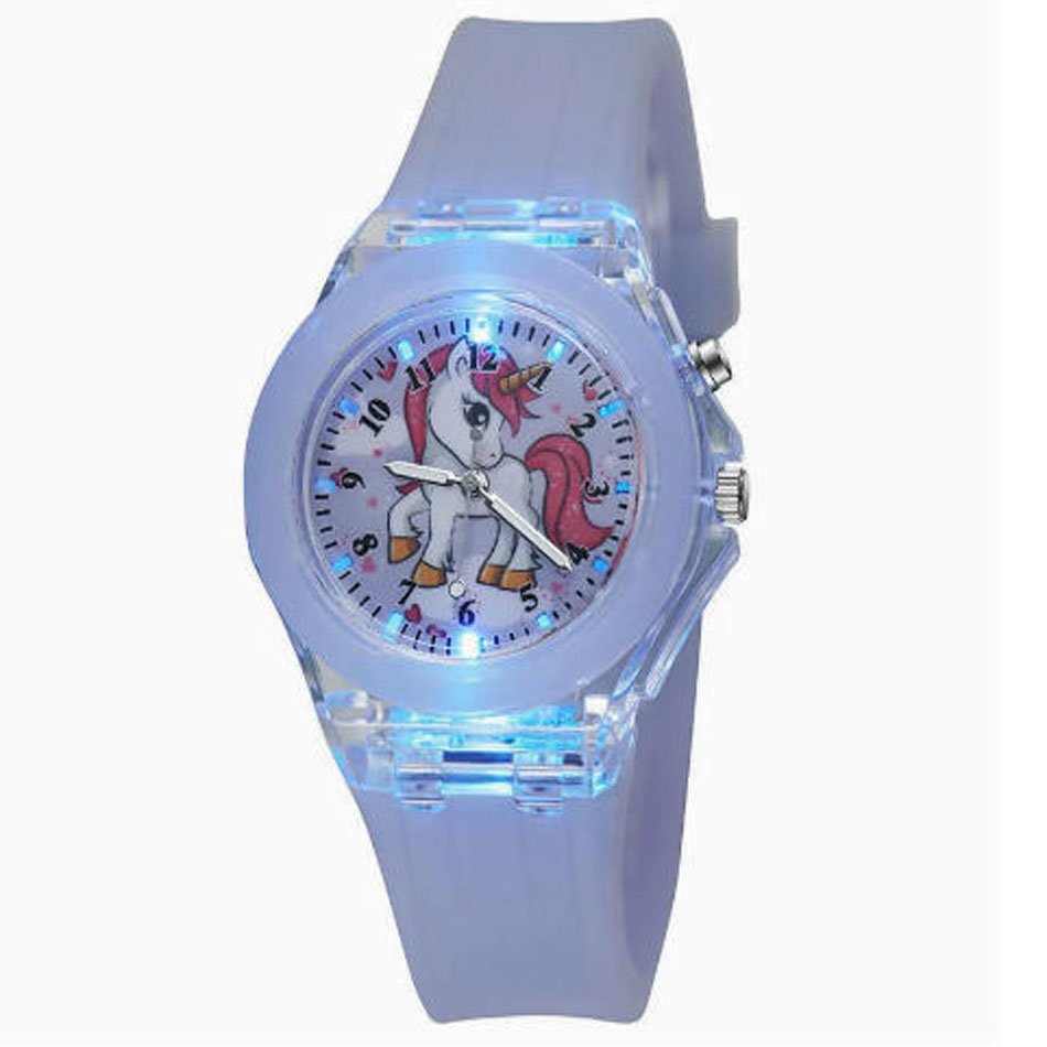 Kids Education School - 2027 New cartoon unicorn watch for
