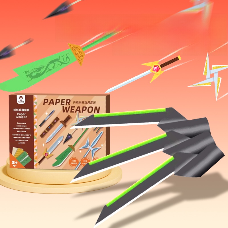 Kids Education School - Educational 3D Paper Airplane Craft Kit