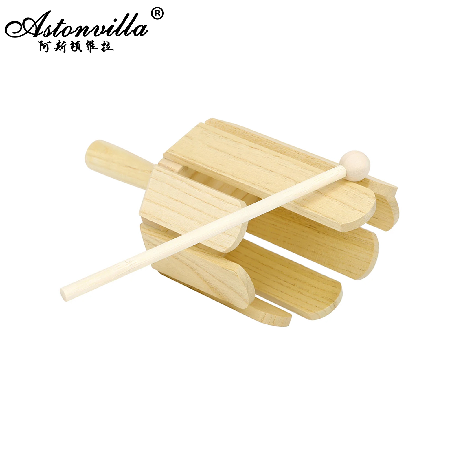 Kids Education Youtube - Orff Wooden Eight-Tone Multi-Sound Tube with