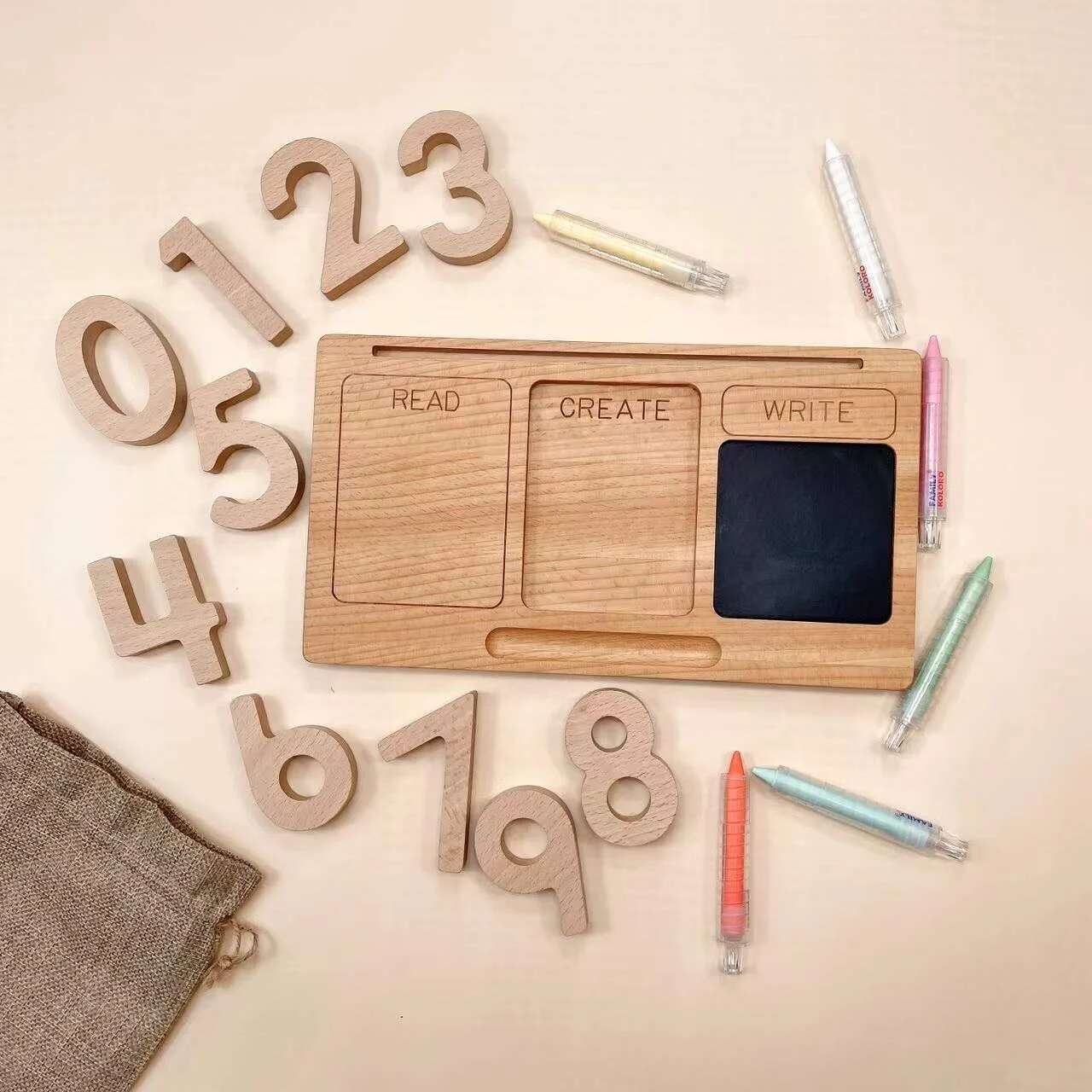 Kids Education Tablet - New Children Montessori Learning Tablet Learn