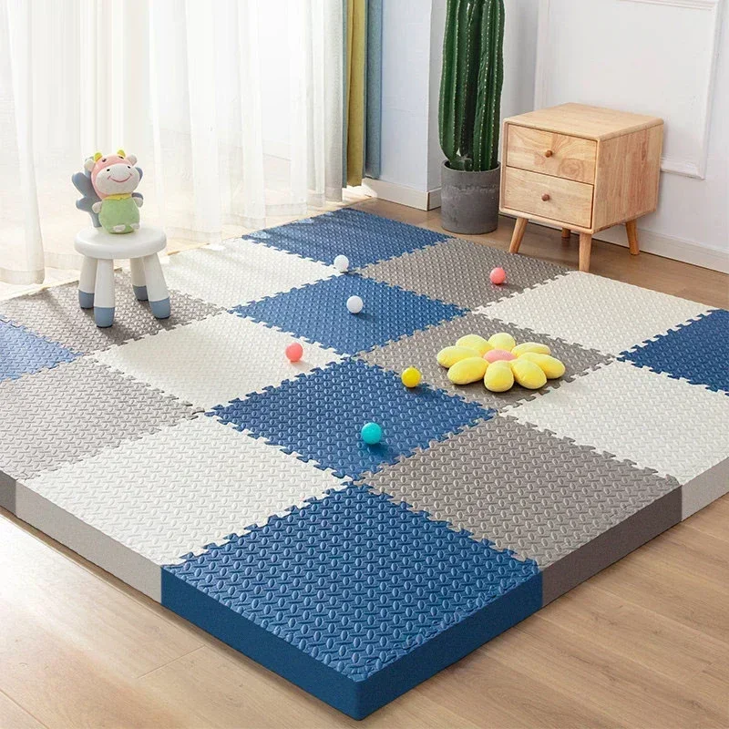 Kids Education Room - 4-16PCS Interlocking Baby Play Mat Thick