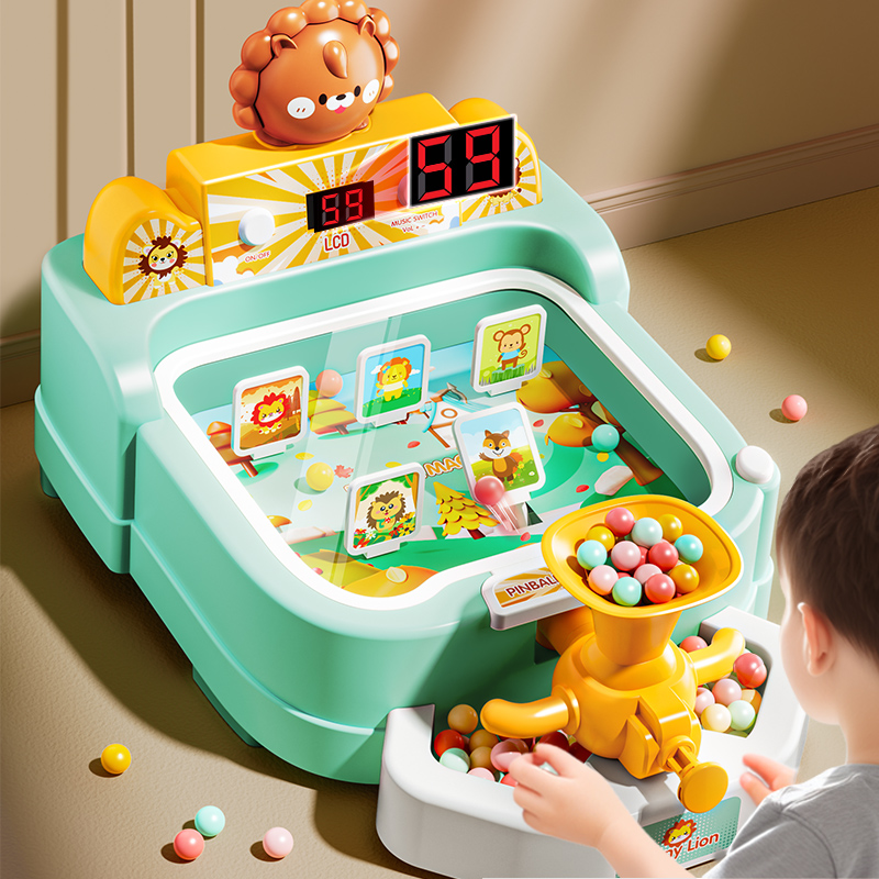 Kids Education Table - Children's Marbles Toy Kids Ball Shooting
