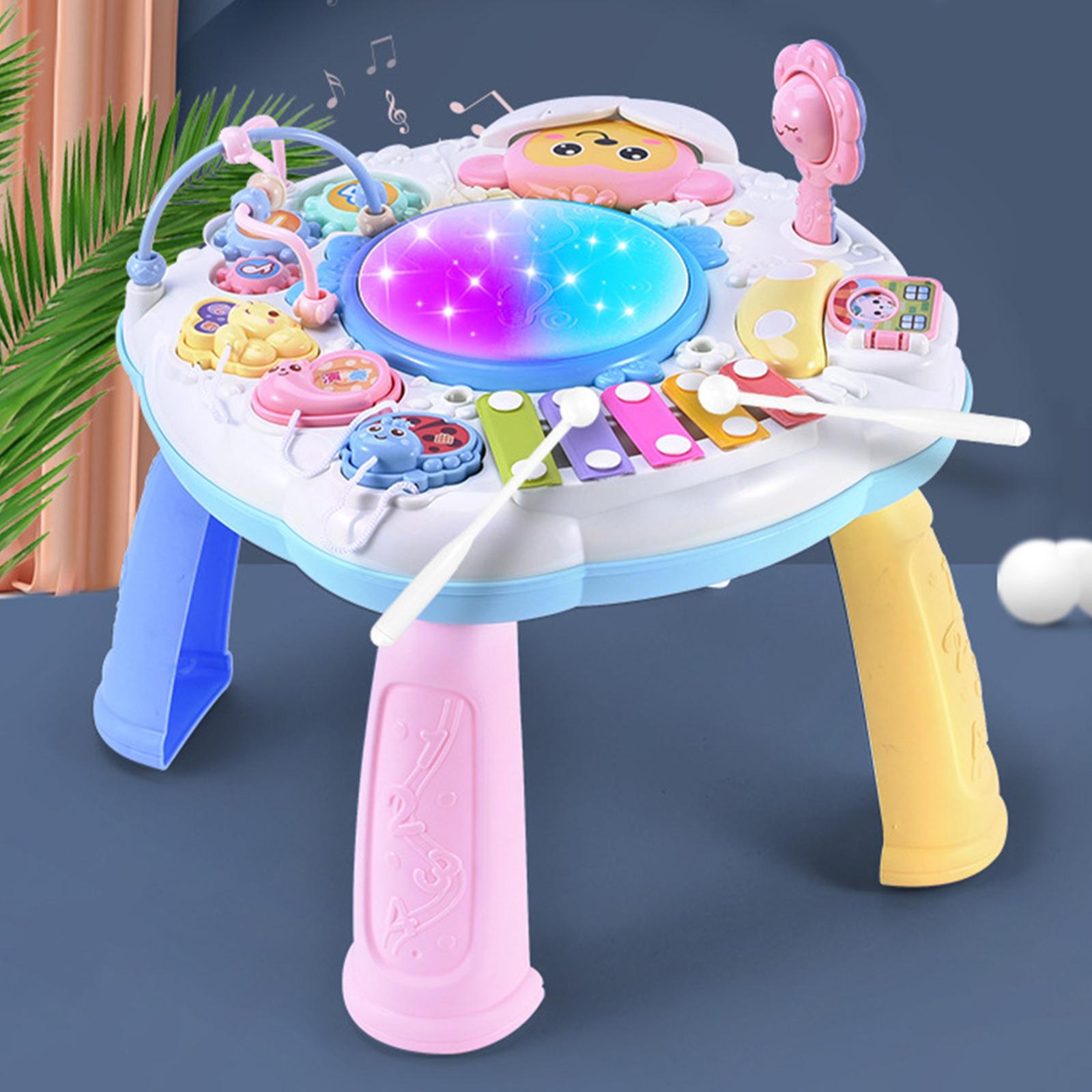 Kids Education Table - Musical Educational Learning Activity Table Center