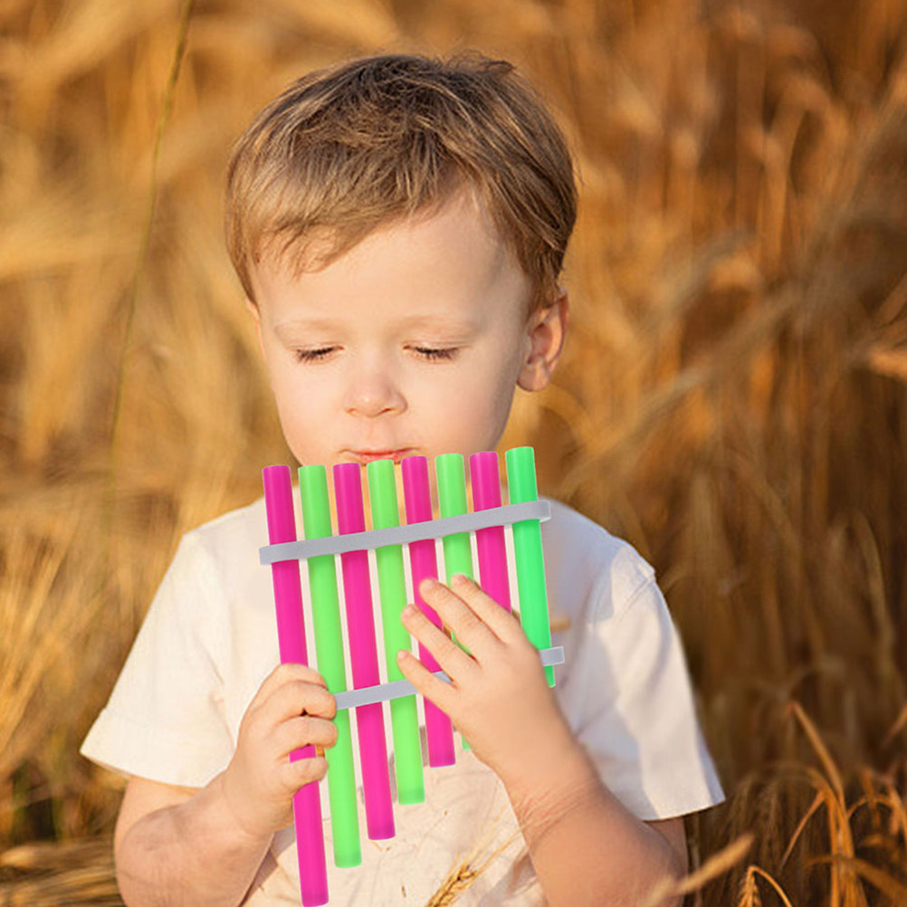 Kids Education Youtube - 2Sets Small Pan Flute DIY Kit