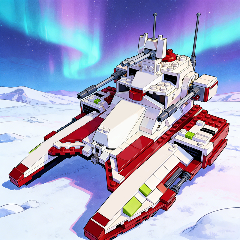 Kids Education Classes - 775pcs MOC Star Battle TX Saber