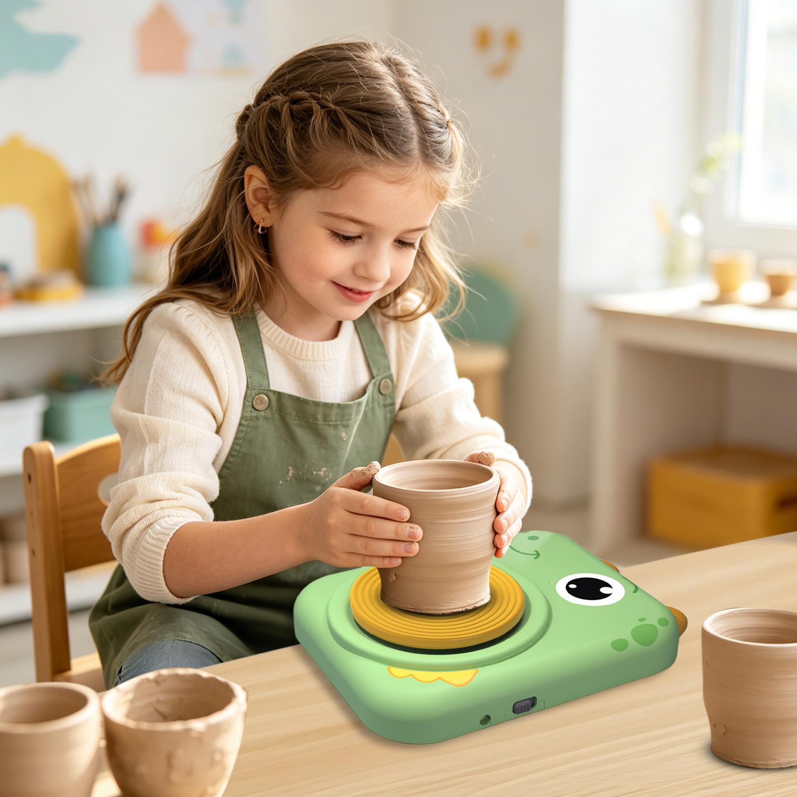 Pottery Wheel Kit Kids Clay Cr - Kids Education Classes บทวิจารณ์และราคา