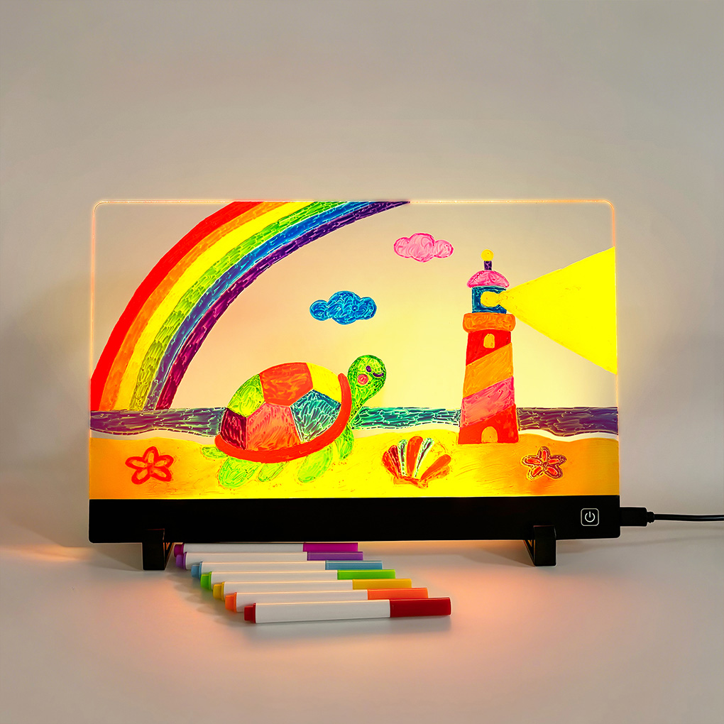 Kids Drawing Board Reusable LC - Kids Education Tablet บทวิจารณ์และราคา