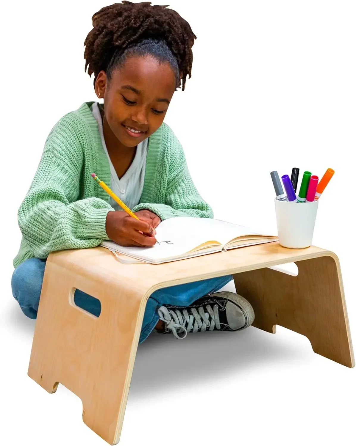 Bentwood Floor Lap Desk for Ki - Kids Education Table บทวิจารณ์และราคา