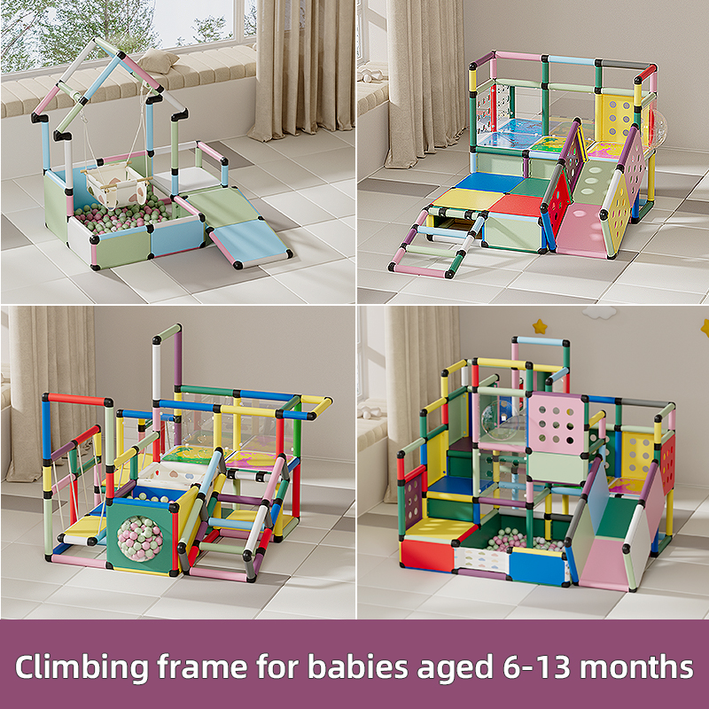 Indoor Toddler Slide Climbing  - Kids Education School บทวิจารณ์และราคา