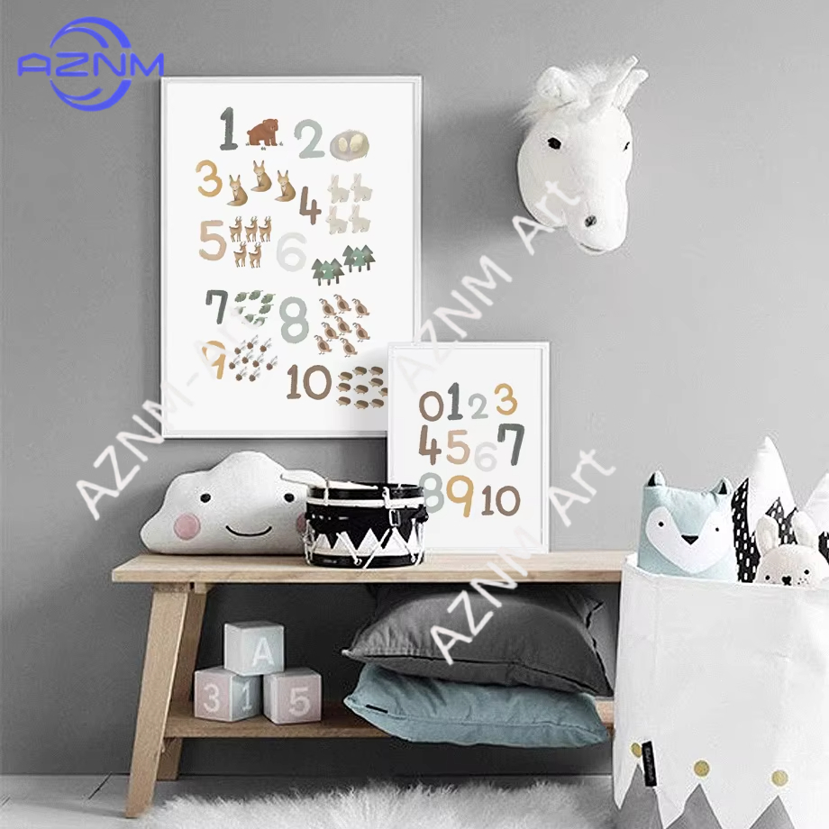 1/2pcs Education Learning Numb - Kids Education Room บทวิจารณ์และราคา