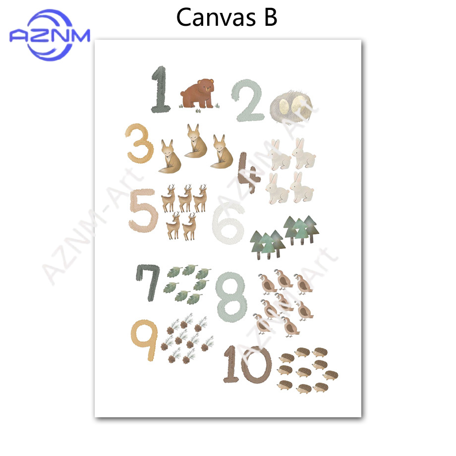 1/2pcs Education Learning Numb - Kids Education Room บทวิจารณ์และราคา