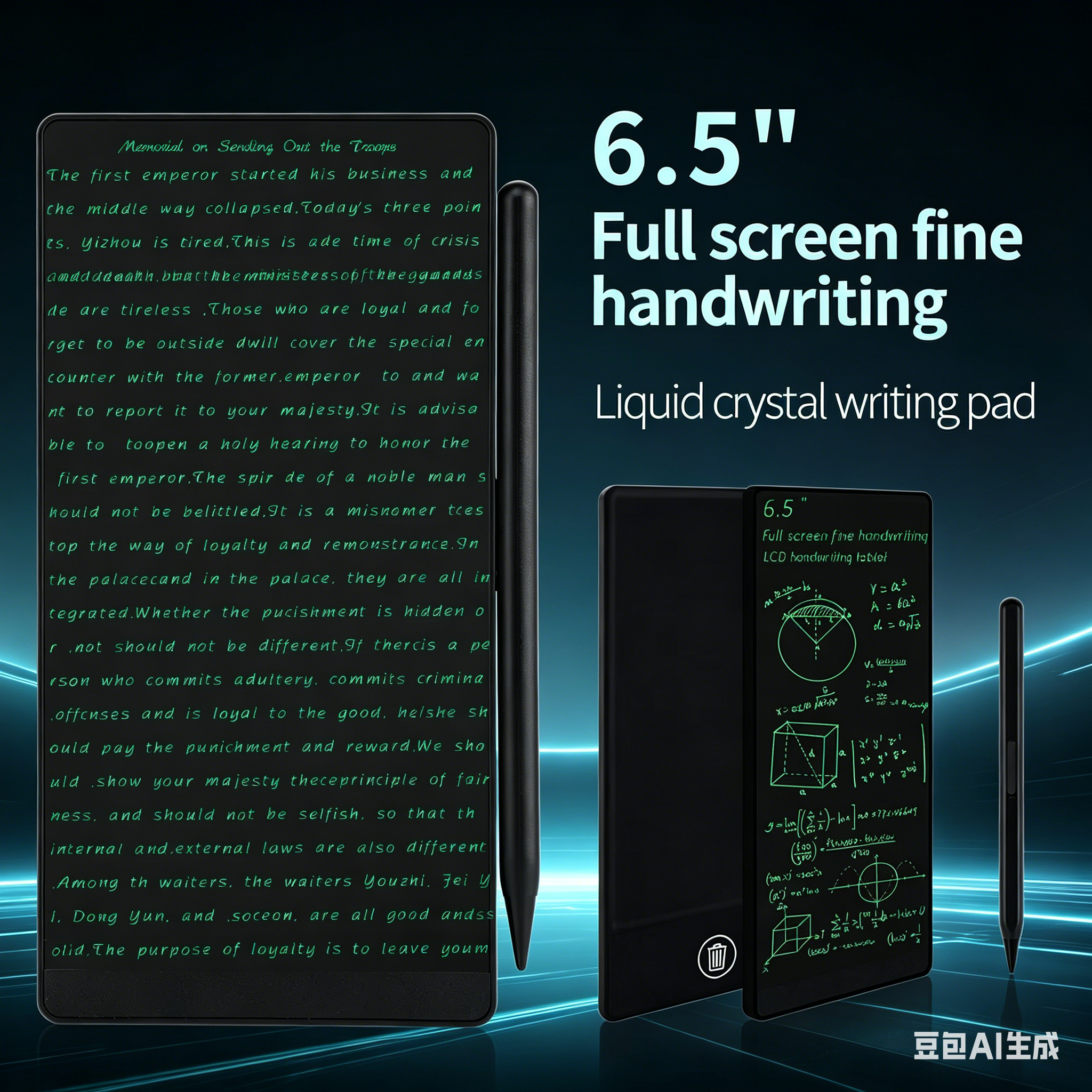 6.5 Inch LCD Electronic Writin - Kids Education Tablet บทวิจารณ์และราคา