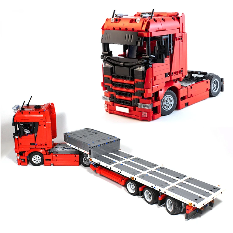 Customed MOC Model SCA Truck w - Kids Education Book Pdf บทวิจารณ์และราคา