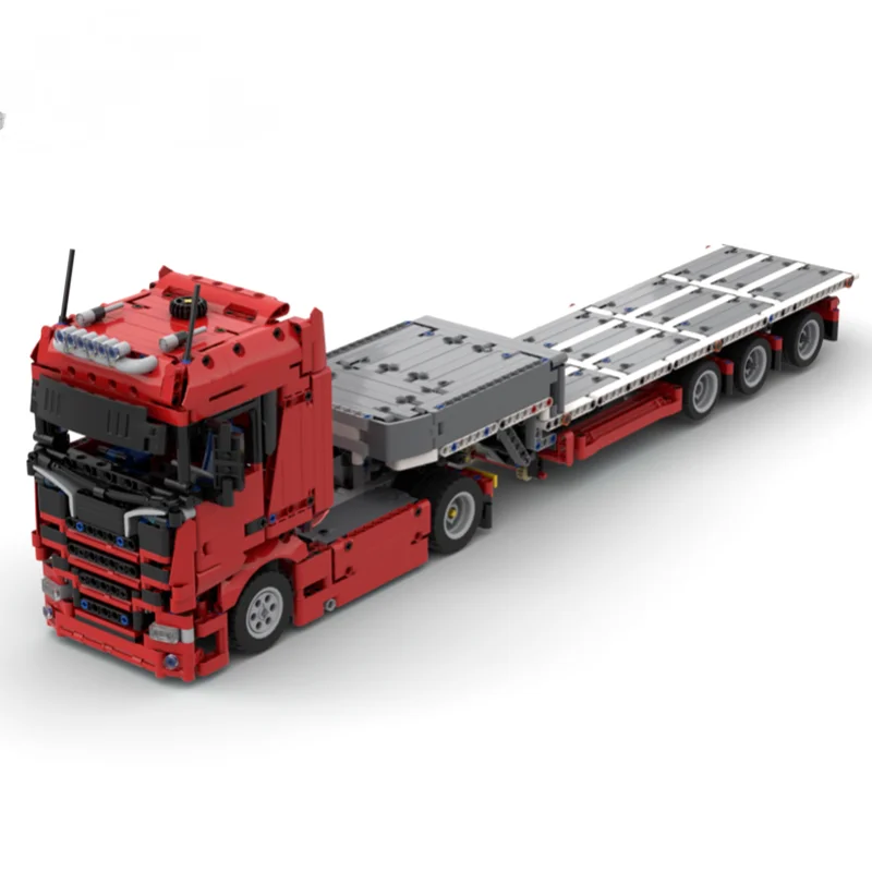 Customed MOC Model SCA Truck w - Kids Education Book Pdf บทวิจารณ์และราคา