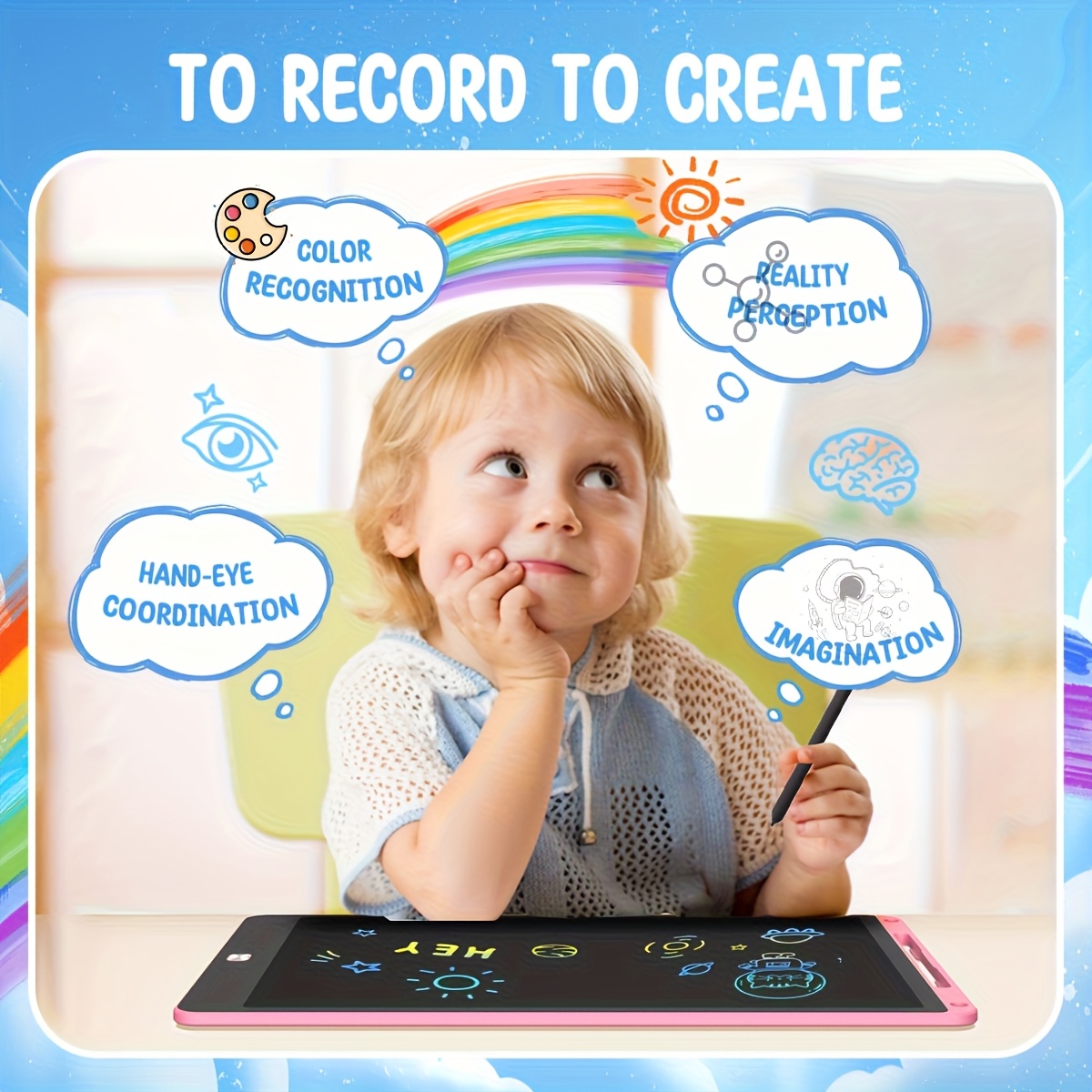 30pcs of 8.5 Inch LCD Drawing  - Kids Education Tablet บทวิจารณ์และราคา