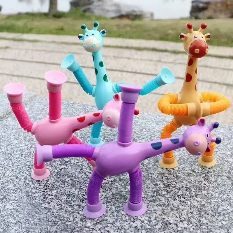 15Pcs Giraffe Pop Tube Suction - Kids Education Youtube บทวิจารณ์และราคา