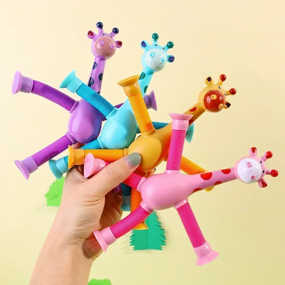 15Pcs Giraffe Pop Tube Suction - Kids Education Youtube บทวิจารณ์และราคา