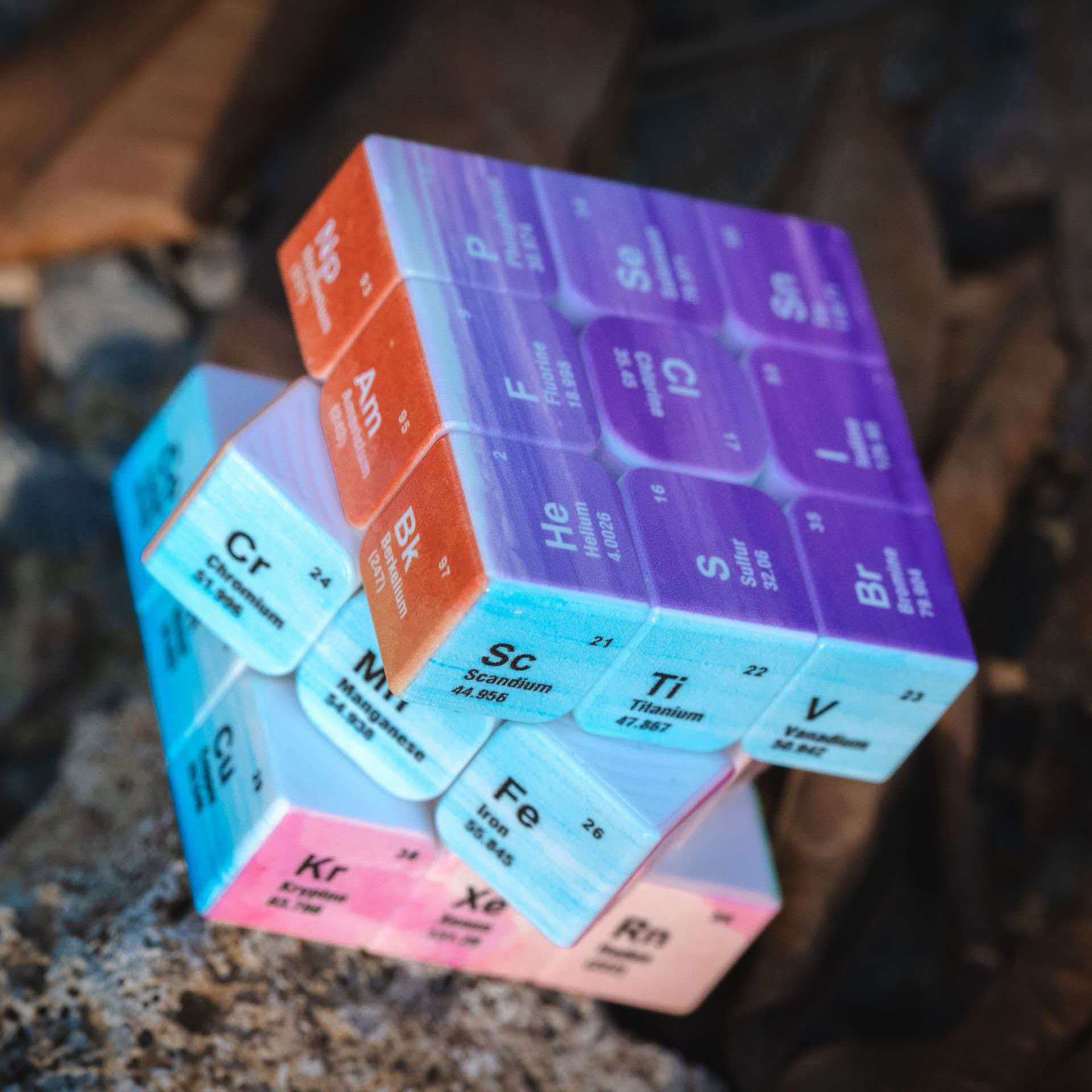 Periodic Table 3x3 Speed Cube  - Kids Education Table บทวิจารณ์และราคา