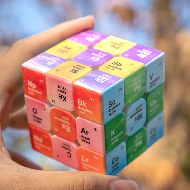 Periodic Table 3x3 Speed Cube  - Kids Education Table บทวิจารณ์และราคา