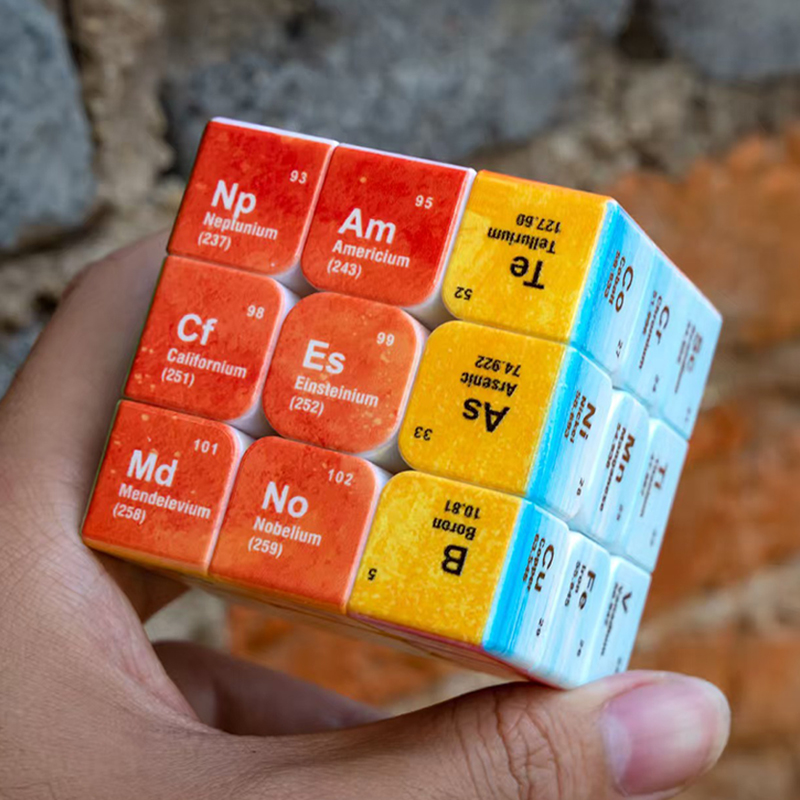 Periodic Table 3x3 Speed Cube  - Kids Education Table บทวิจารณ์และราคา