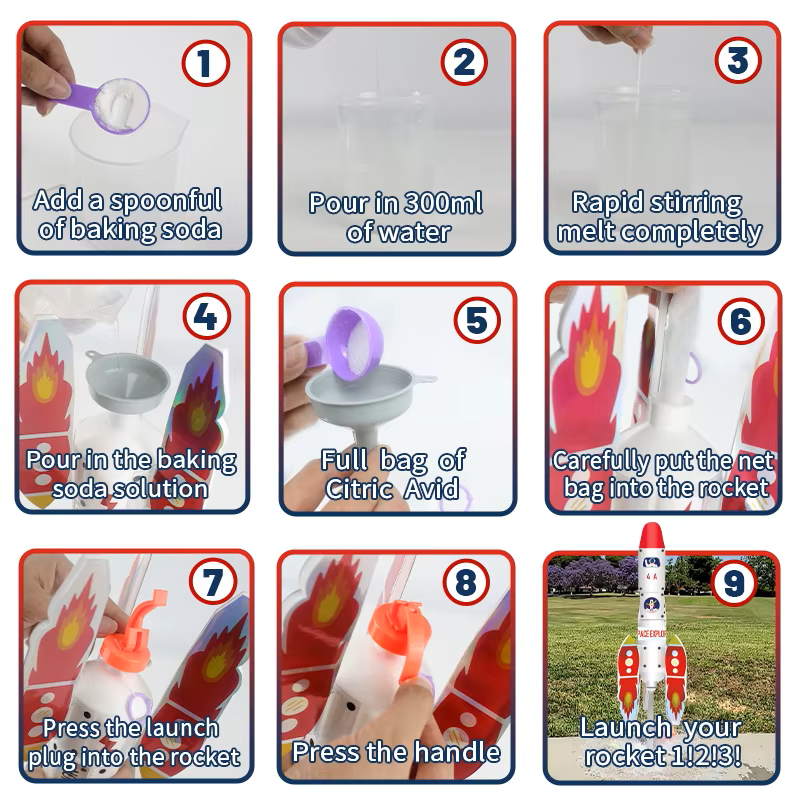 Kids Water Rocket Launcher, ST - Kids Education Yes บทวิจารณ์และราคา