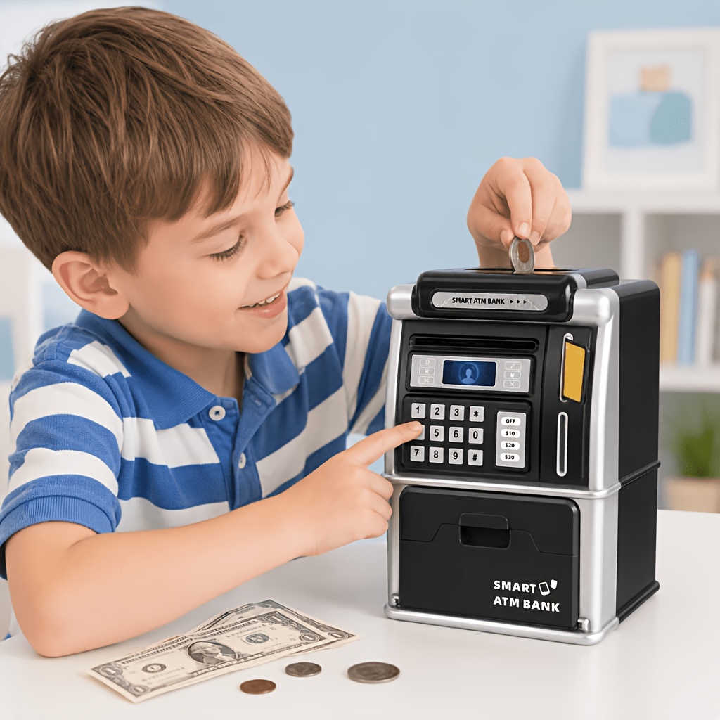 Smart ATM Piggy Bank, Automati - Kids Education Savings บทวิจารณ์และราคา