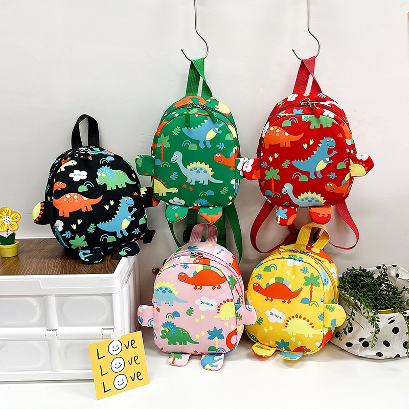 Cute Children Bag Cartoon Dino - Kids Education School บทวิจารณ์และราคา