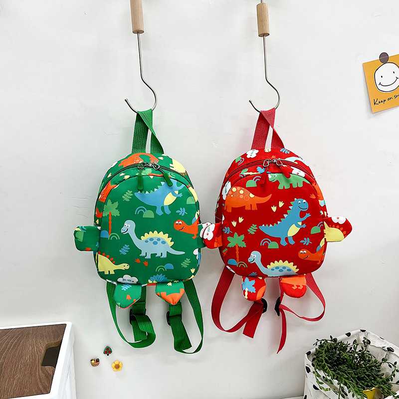 Cute Children Bag Cartoon Dino - Kids Education School บทวิจารณ์และราคา