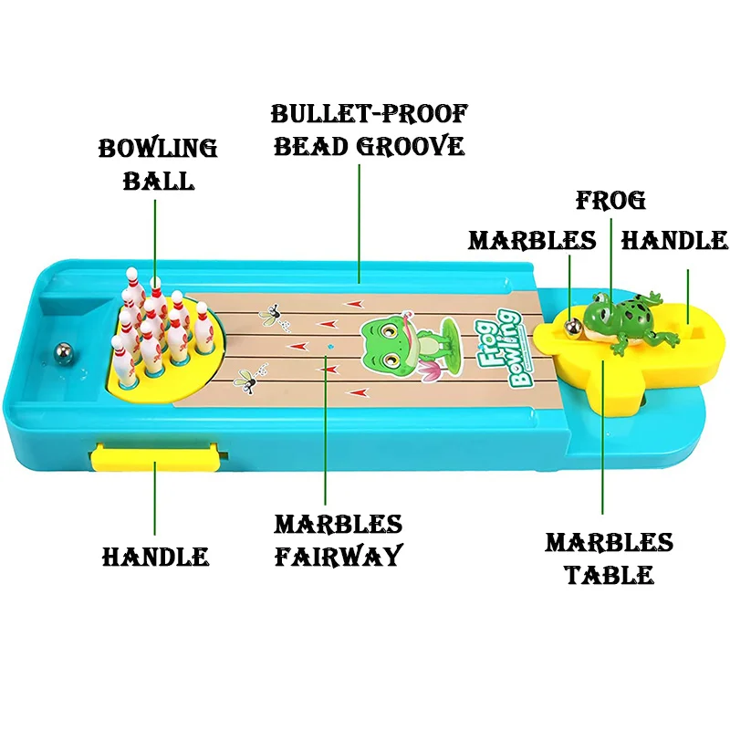 Frog Bowling Children's Toy Pa - Kids Education Table บทวิจารณ์และราคา