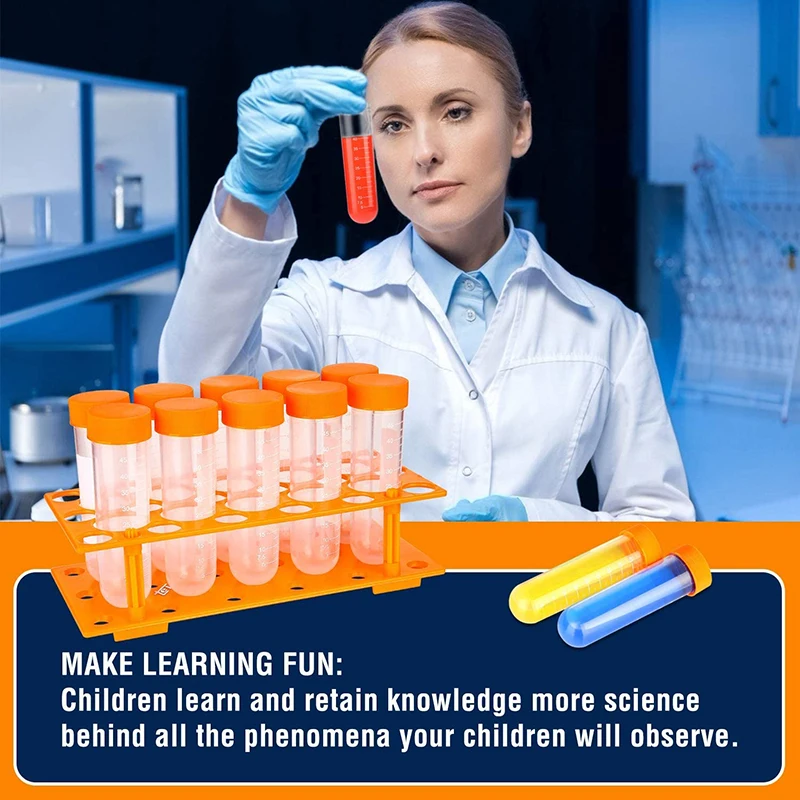 Kids Plastic Test Tubes Droppe - Kids Education Youtube บทวิจารณ์และราคา