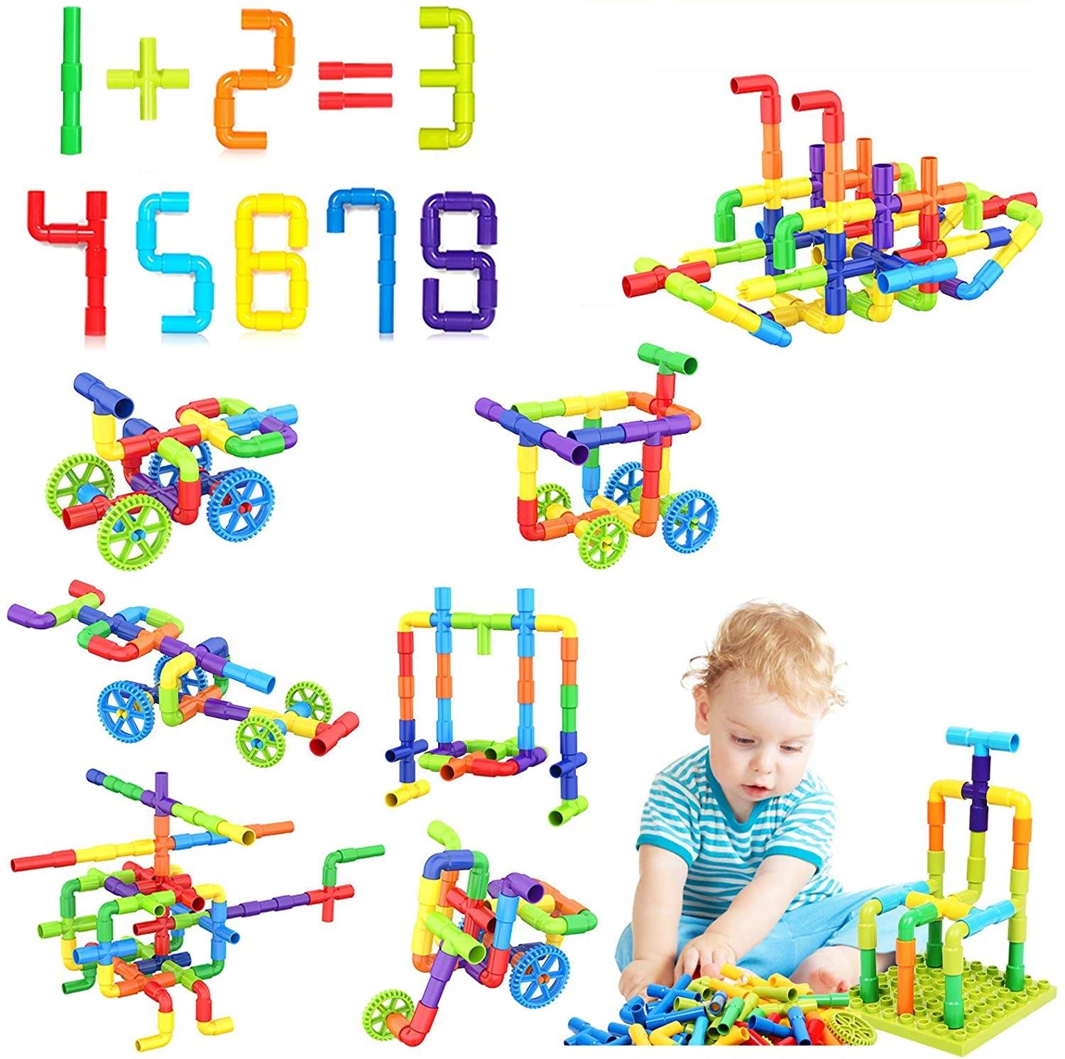 DIY Water Building Blocks Toy  - Kids Education Youtube บทวิจารณ์และราคา