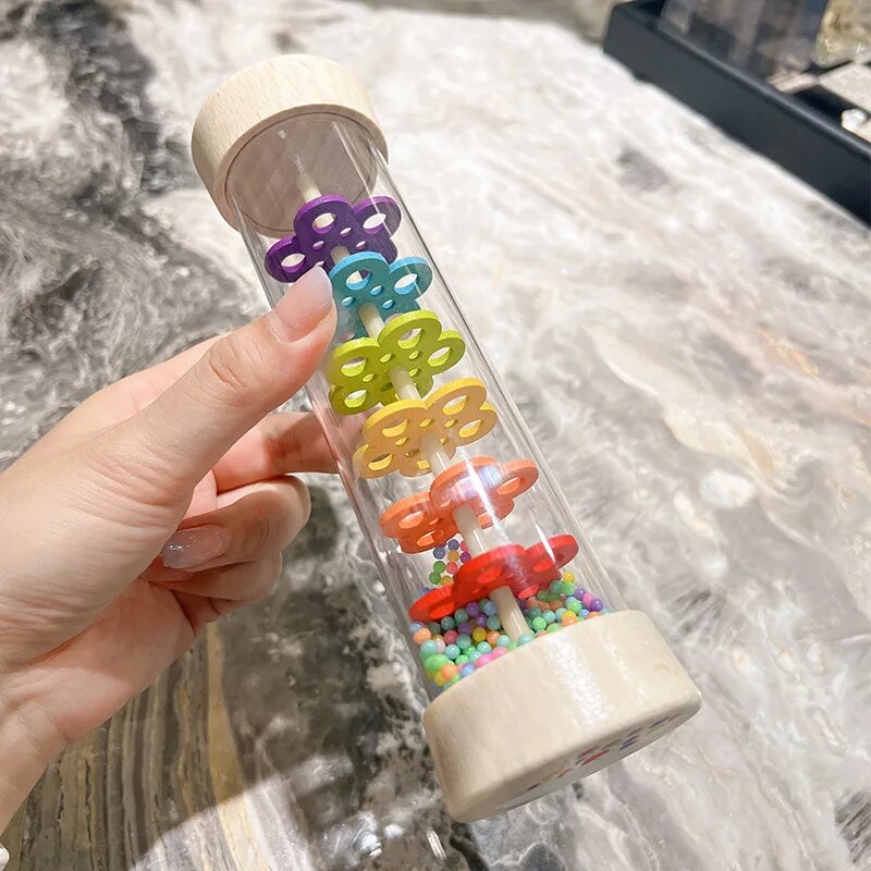 Rain Sound Tube Simulator Toy  - Kids Education Classes บทวิจารณ์และราคา