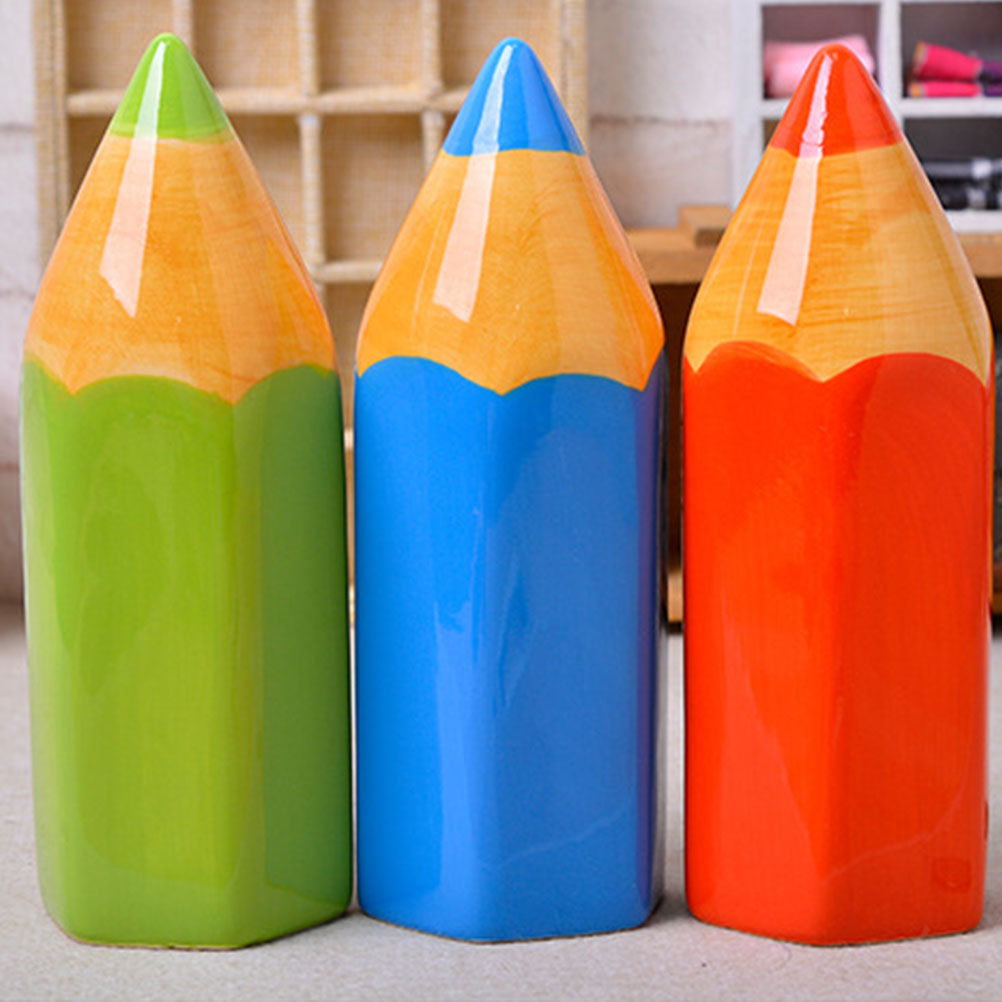 Ceramic Pencil Piggy Bank Kids - Kids Education Savings บทวิจารณ์และราคา