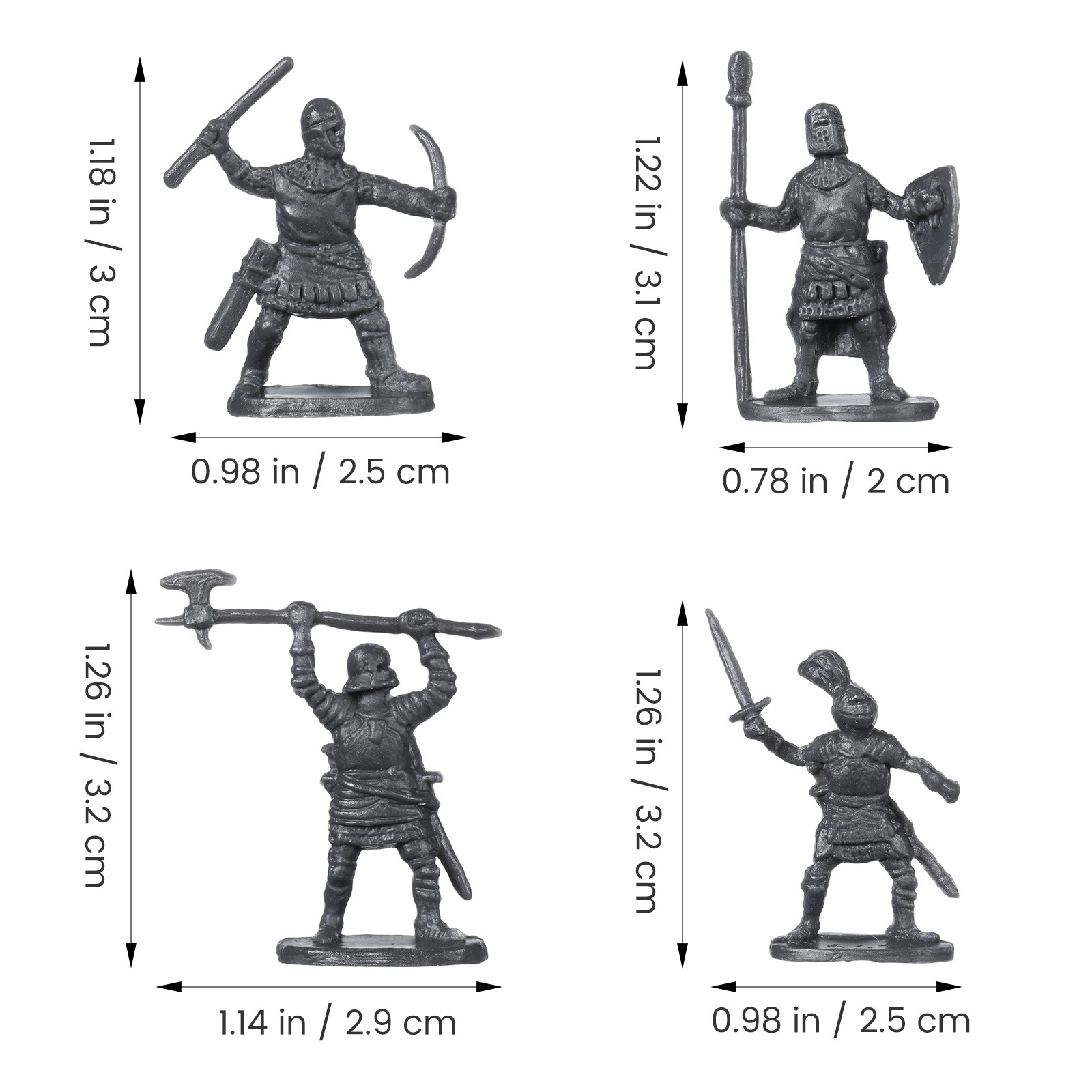 200Pcs Small Soldier Models Mi - Kids Education Table บทวิจารณ์และราคา