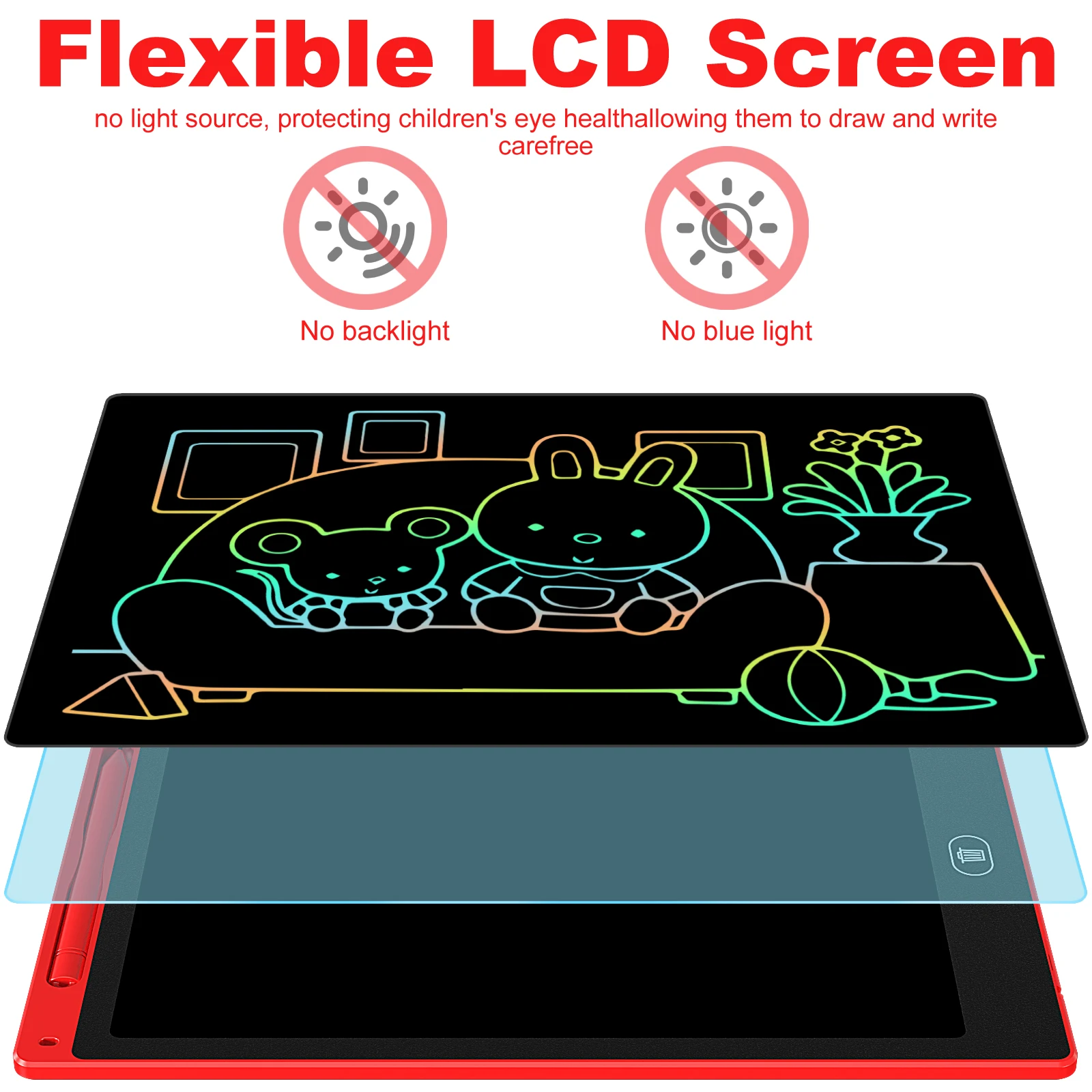 10 Inch LCD Drawing Tablet, Ha - Kids Education Tablet บทวิจารณ์และราคา