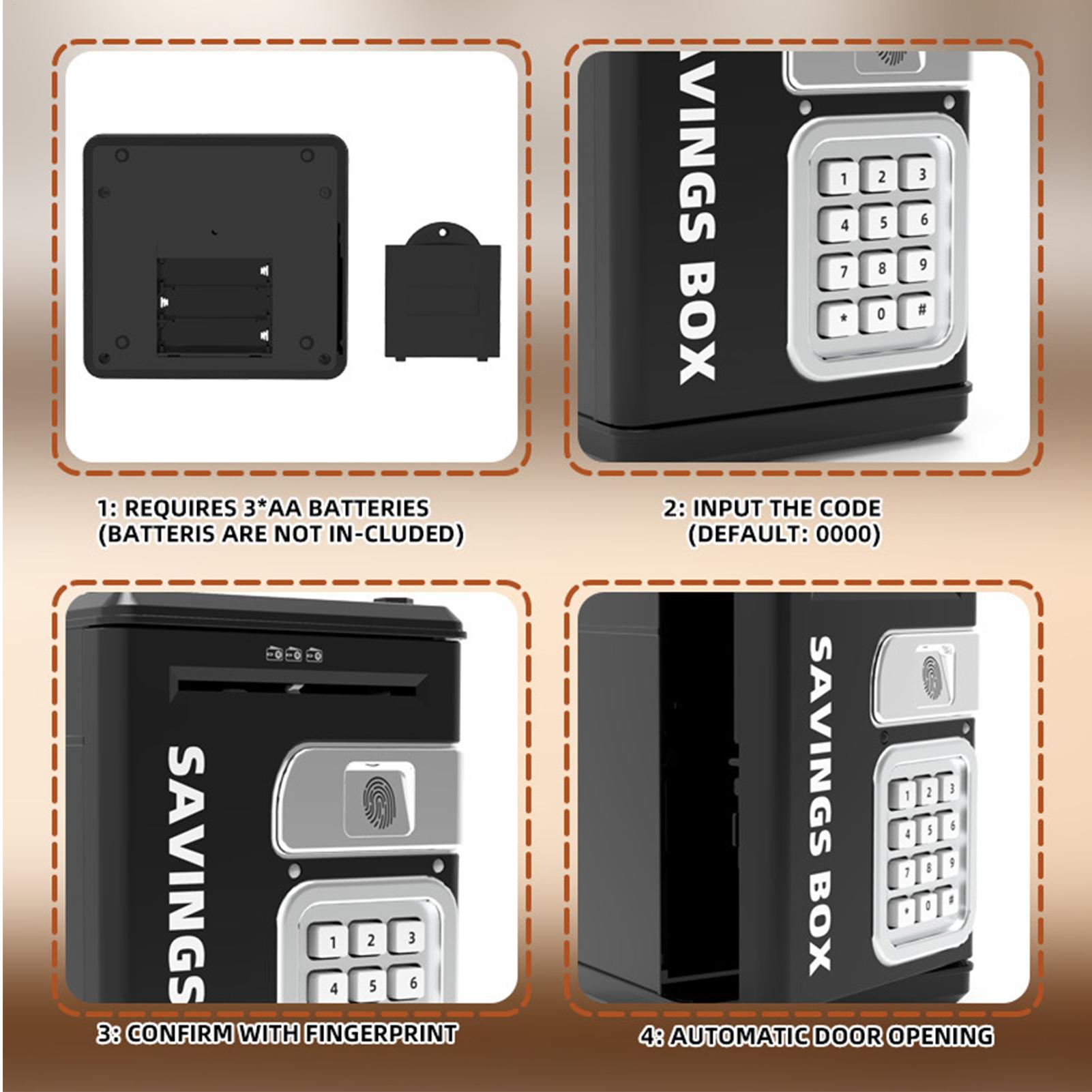 Safe Box For Kids Bank Safe El - Kids Education Savings บทวิจารณ์และราคา