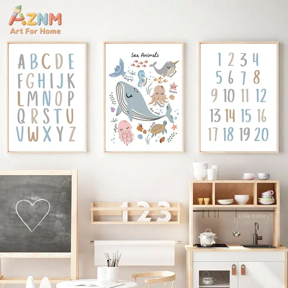 Whale Turtle Seahorse Octopus  - Kids Education Room บทวิจารณ์และราคา