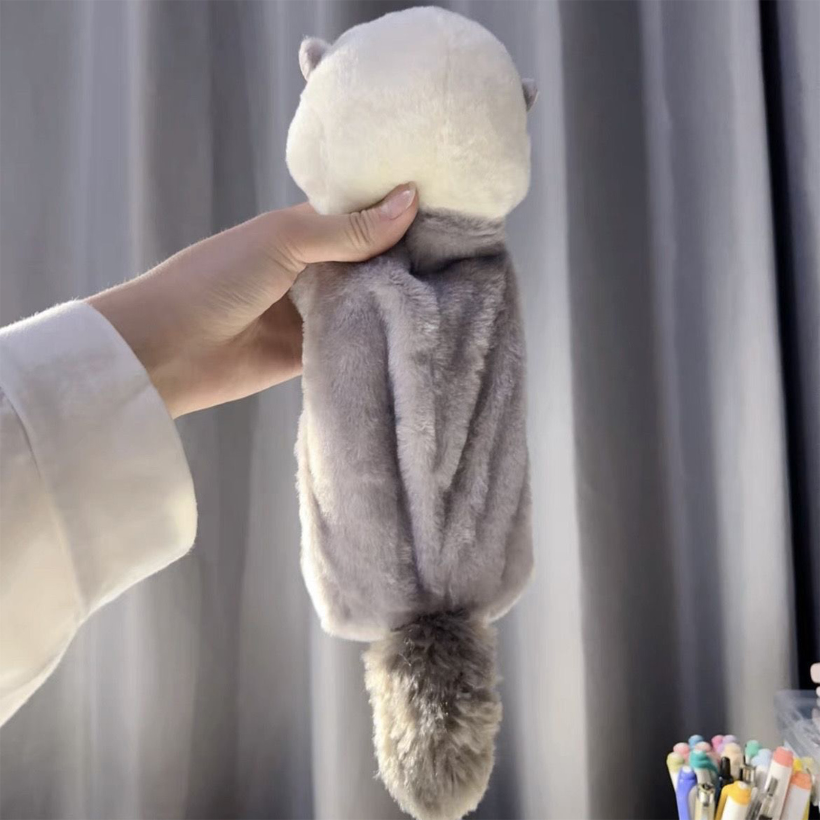 Creative Plush Toy Pencil Case - Kids Education School บทวิจารณ์และราคา