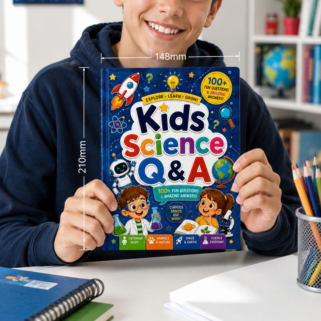 Kids Science Q&A Book for Curi - Kids Education Questions บทวิจารณ์และราคา