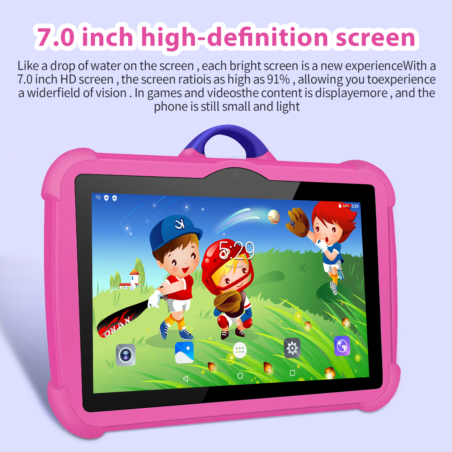 New Cartoon Pattern Kids Table - Kids Education Tablet บทวิจารณ์และราคา