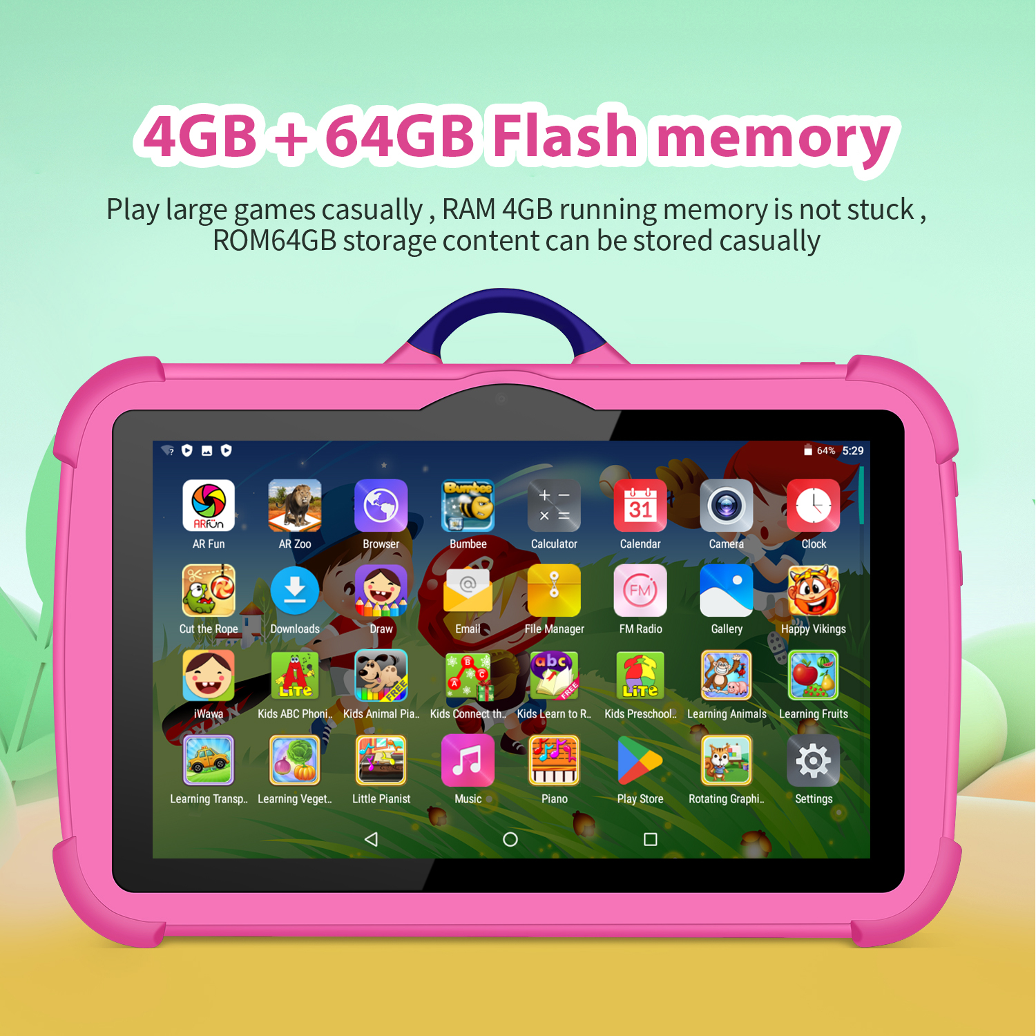 New Cartoon Pattern Kids Table - Kids Education Tablet บทวิจารณ์และราคา