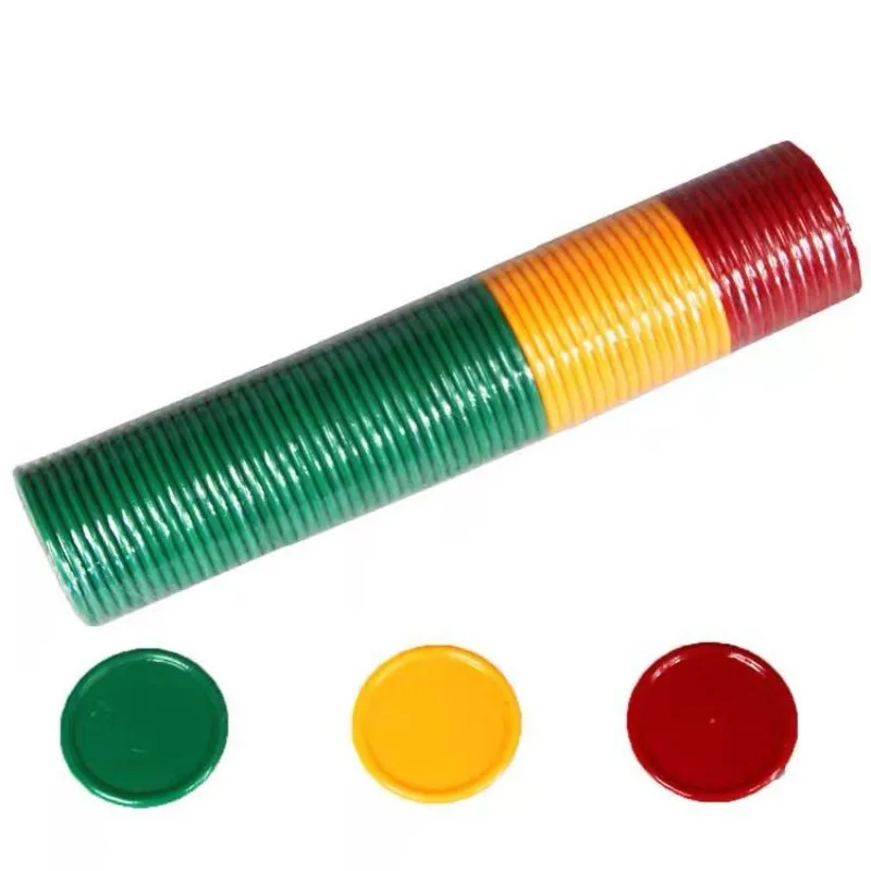 Poker Chips 3.2cm 3 Colors Pla - Kids Education Room บทวิจารณ์และราคา