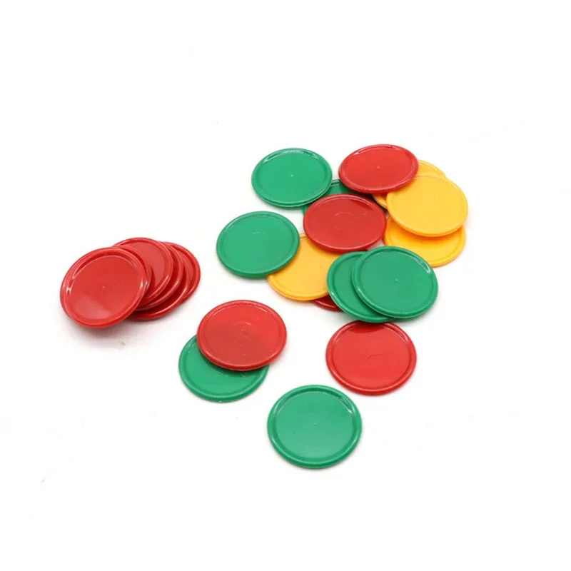 Poker Chips 3.2cm 3 Colors Pla - Kids Education Room บทวิจารณ์และราคา