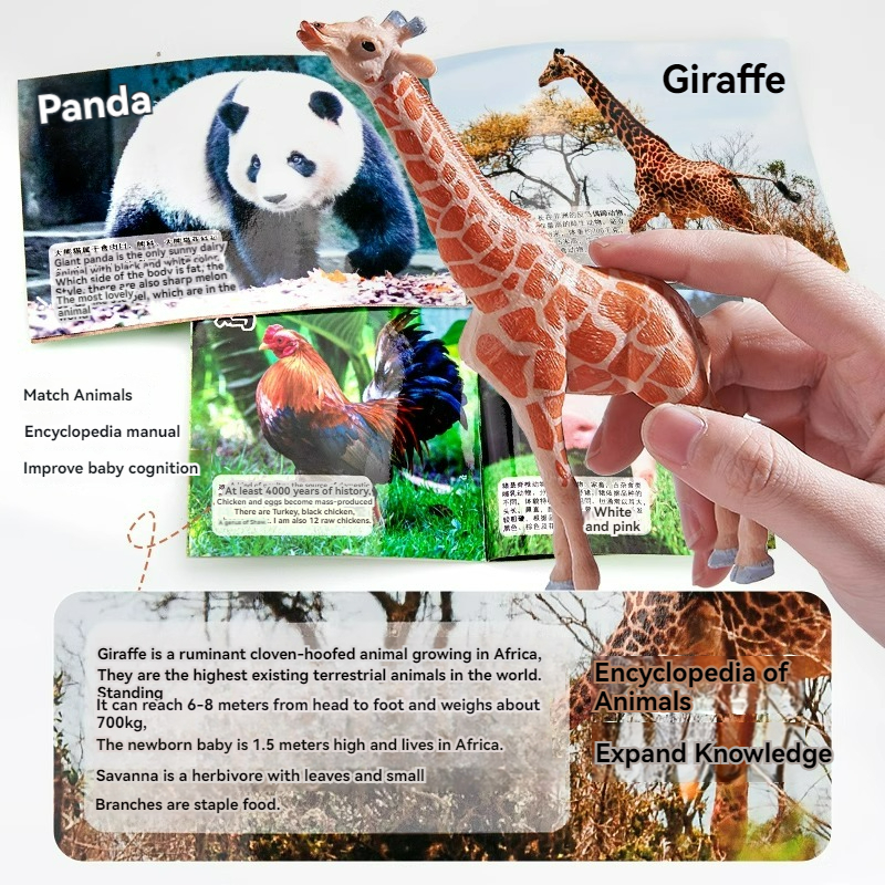 Montessori Toy Wild Farm Dinos - Kids Education Yes บทวิจารณ์และราคา