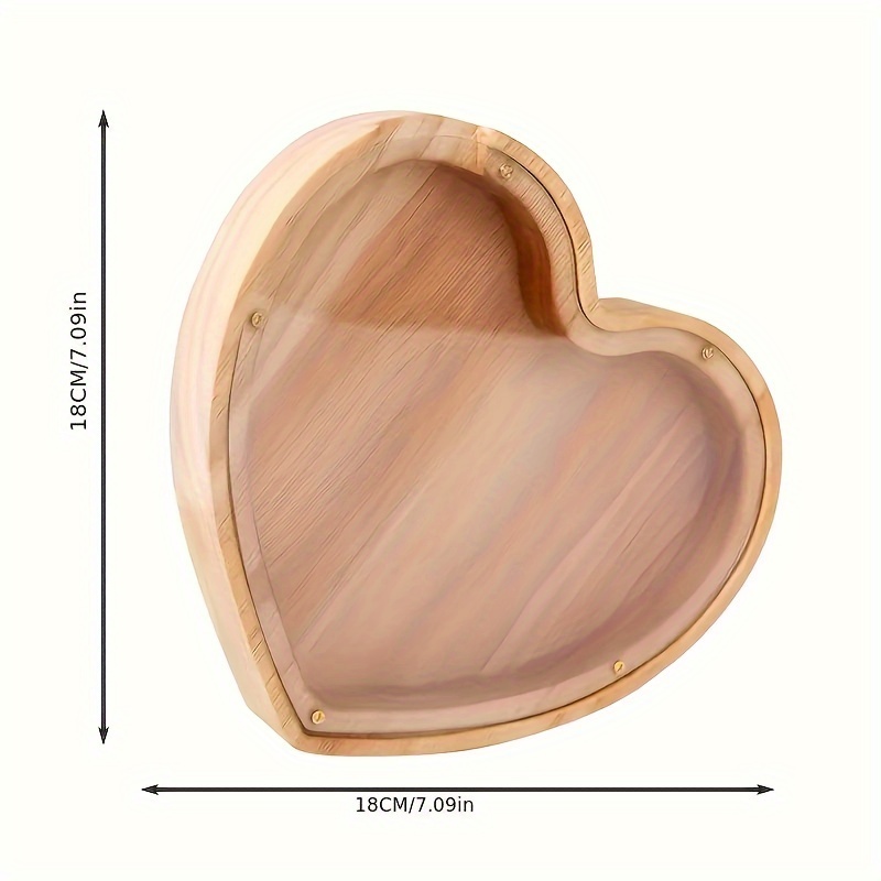 Wooden Letter Piggy Bank for K - Kids Education Savings บทวิจารณ์และราคา