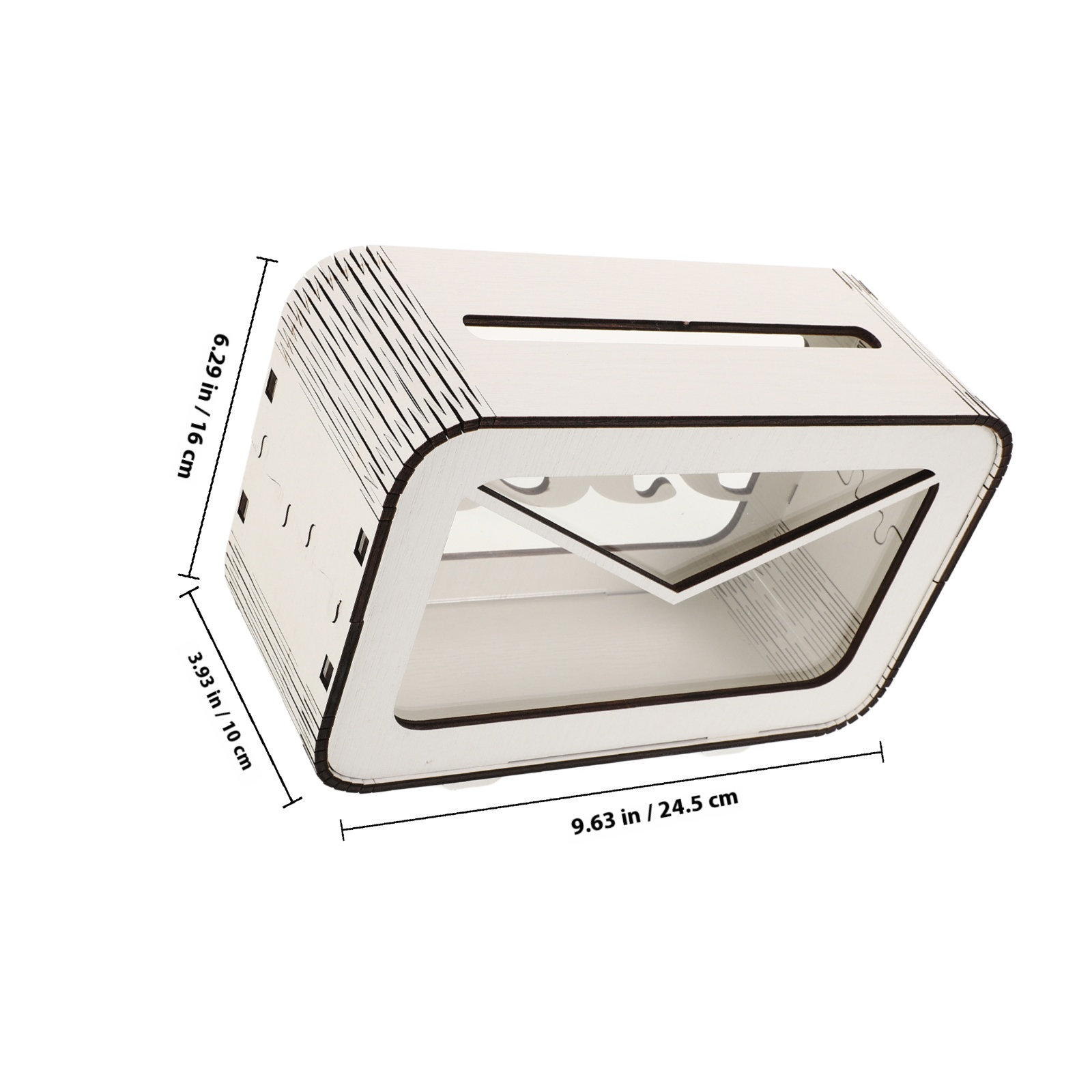 Stylish Wooden Coin Bank Box F - Kids Education Savings บทวิจารณ์และราคา